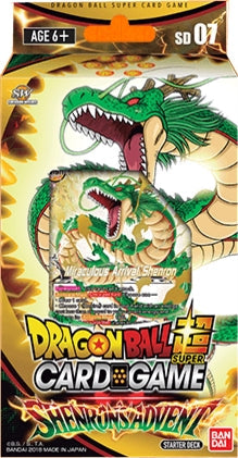 Dragon Ball Super Card Game Shenron's Advent Starter Deck Box [DBS-SD07]