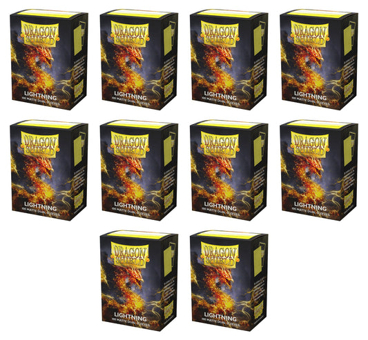 Dragon Shield Dual Sleeves Display Box - Matte Lightning