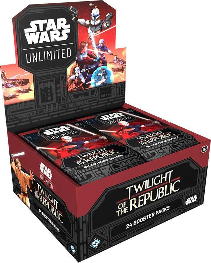 Star Wars Unlimited: Twilight of the Republic Booster Case [6 boxes]