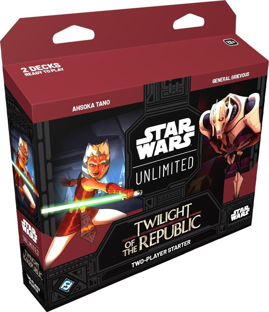 Star Wars Unlimited: Twilight of the Republic 2-Player Starter Deck Set