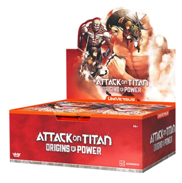 Universus CCG: Attack on Titan: Origins of Power Booster Box