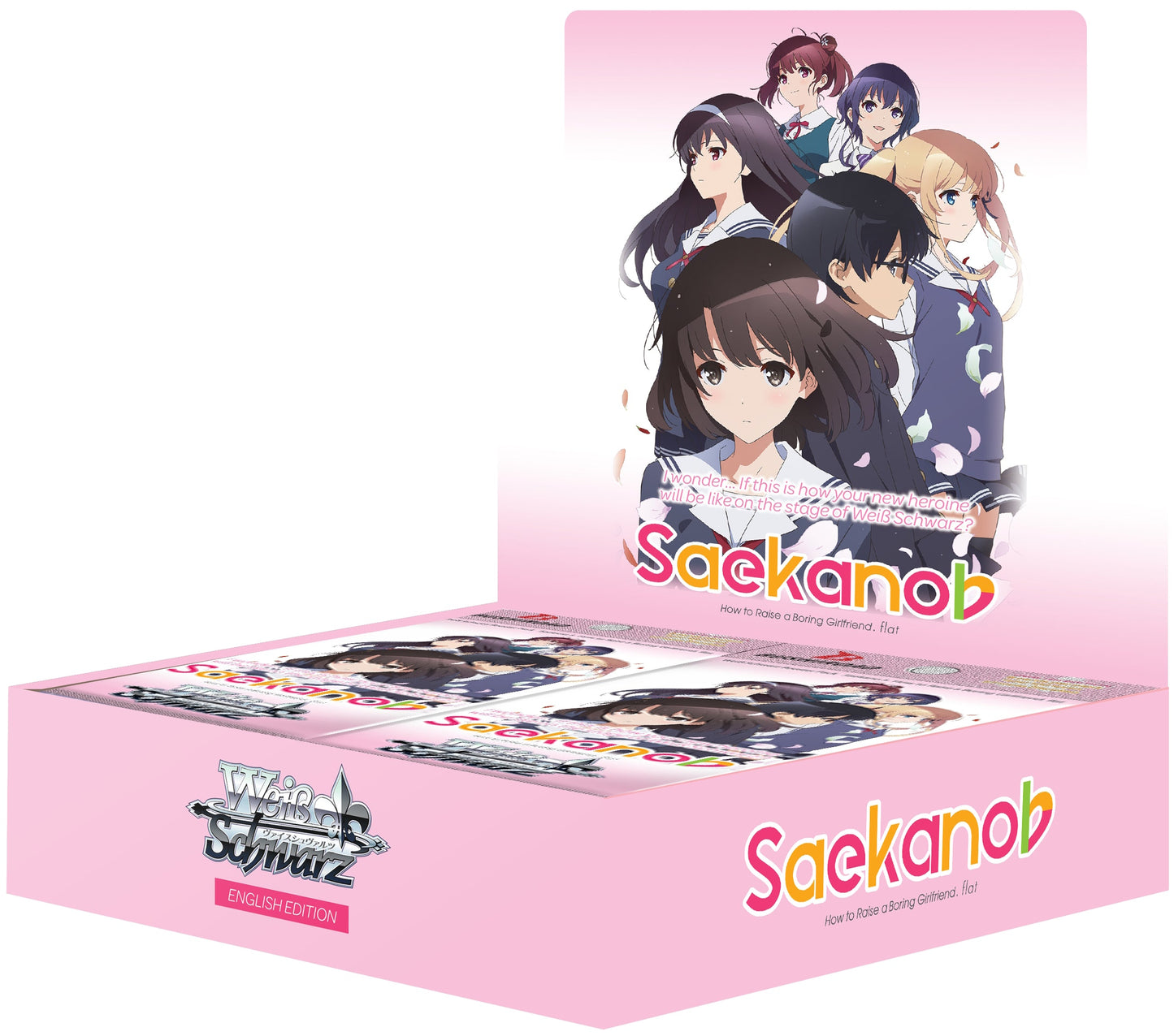 Weiss Schwarz (WeiB Schwarz): Saekano: How to Raise a Boring Girlfriend Play Mat